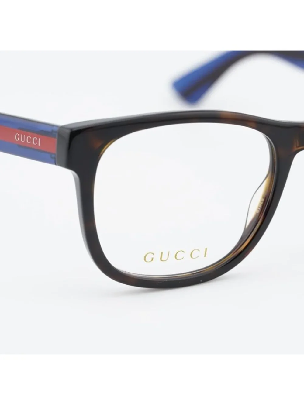 Gucci GG0004ON 003 Eyeglasses Havana 53mm Square Frame